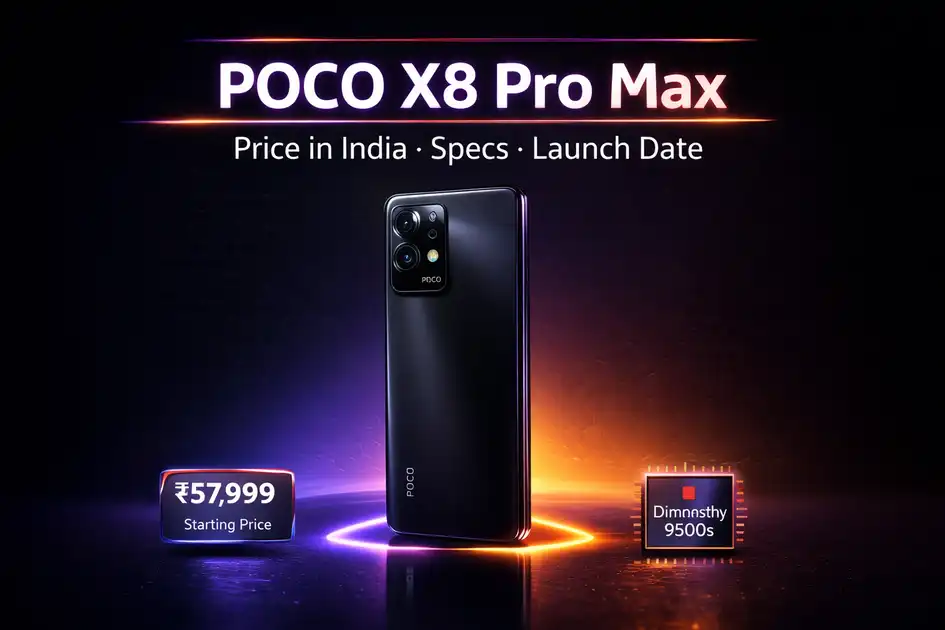 Poco X8 Pro Max Price in India, Specs, Launch Date and Full Details