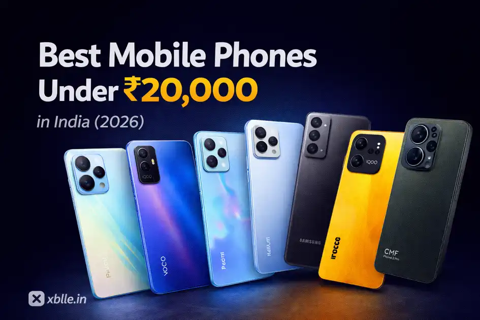 Best mobile phones under 20000 rupees India 2026